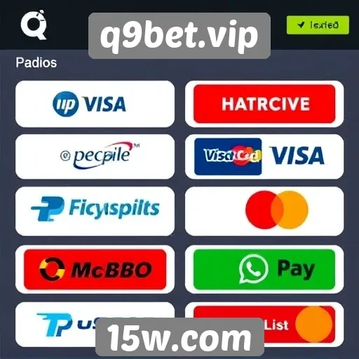 Métodos de pagamento aceitos no q9bet.vip